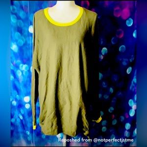 NWT Cloth By Design Tunic Sweater, Size L